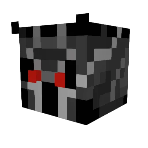 vinnc13 Minecraft avatar head, 3D render
