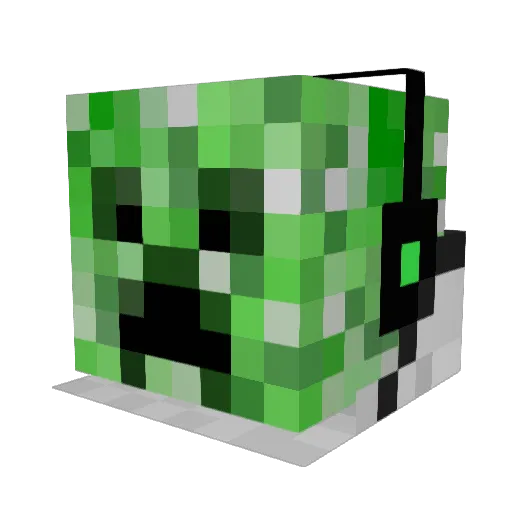 vinney007 Minecraft avatar head, 3D render