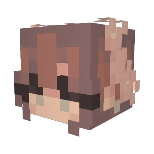 vinnie_kzh Minecraft avatar head, 3D render