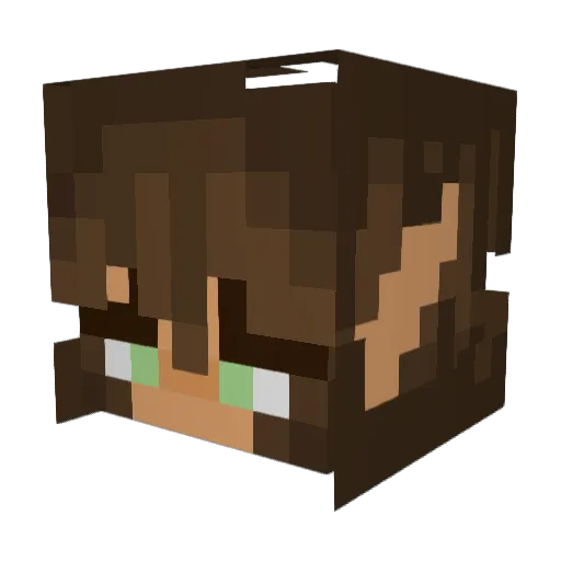 vinniesgf14 Minecraft avatar head, 3D render