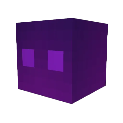 vinotho Minecraft avatar head, 3D render