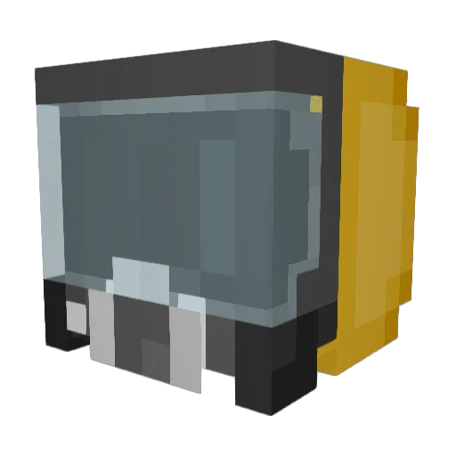 violapluvia Minecraft avatar head, 3D render