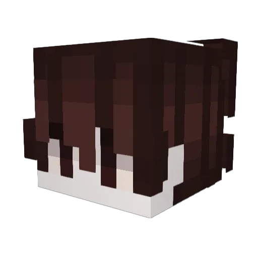 violentist Minecraft avatar head, 3D render