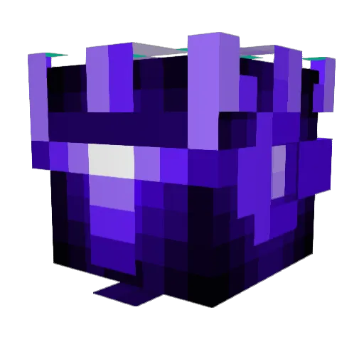 violetangel43 Minecraft avatar head, 3D render