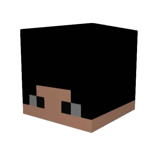 viper773 Minecraft avatar head, 3D render