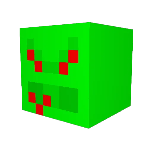 viper979 Minecraft avatar head, 3D render