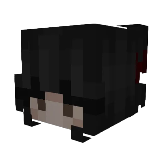 viphorus Minecraft avatar head, 3D render