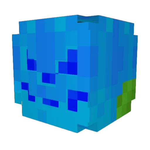 vipjoshi Minecraft avatar head, 3D render