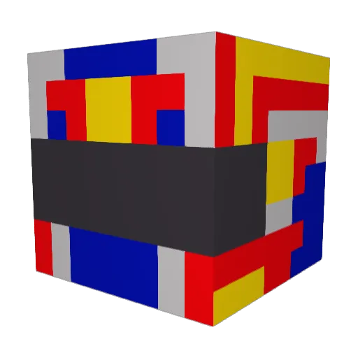 vippen12 Minecraft avatar head, 3D render