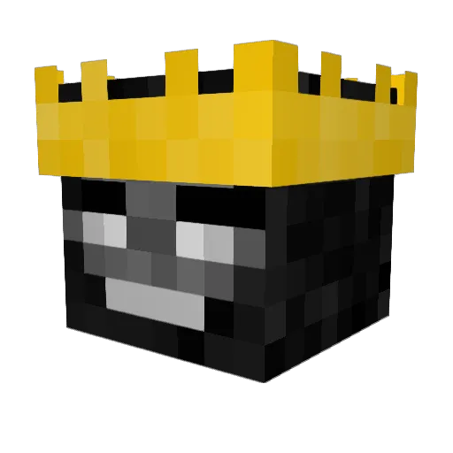 vipsi1 Minecraft avatar head, 3D render