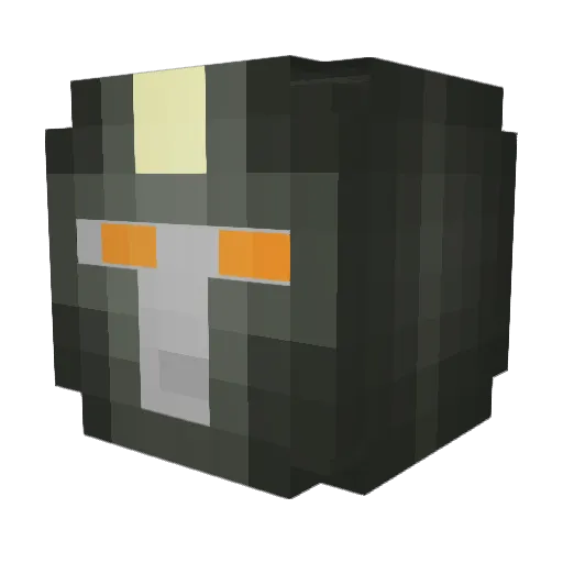 vipsniper111 Minecraft avatar head, 3D render