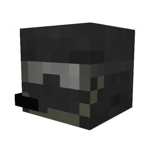 vipstar0 Minecraft avatar head, 3D render