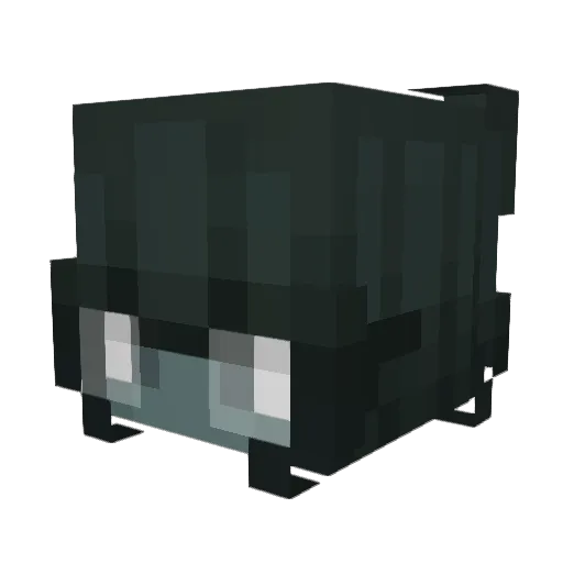 vireii Minecraft avatar head, 3D render