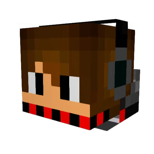 virgilio234 Minecraft avatar head, 3D render