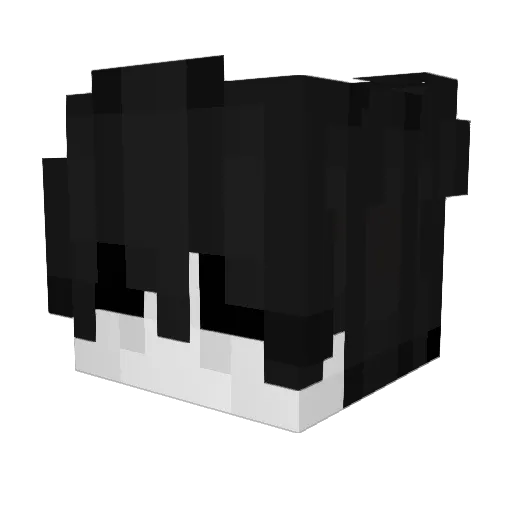 virtualtea Minecraft avatar head, 3D render
