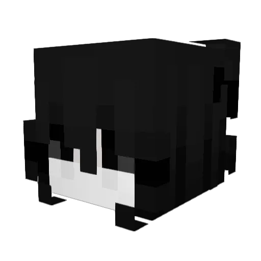virtuosa_258 Minecraft avatar head, 3D render