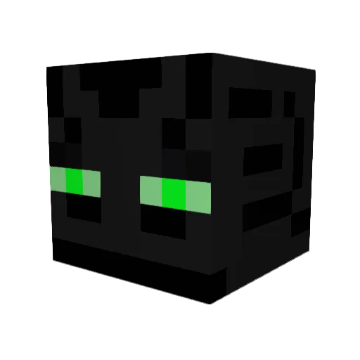 virus_52_z Minecraft avatar head, 3D render