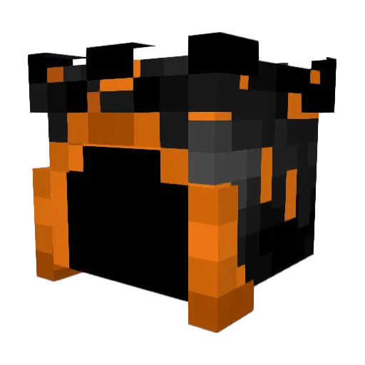 visard_ Minecraft avatar head, 3D render