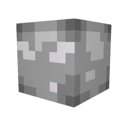 visary Minecraft avatar head, 3D render