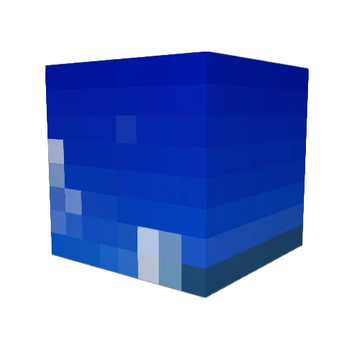 vista4life Minecraft avatar head, 3D render