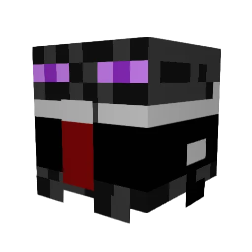vitaminmayo Minecraft avatar head, 3D render