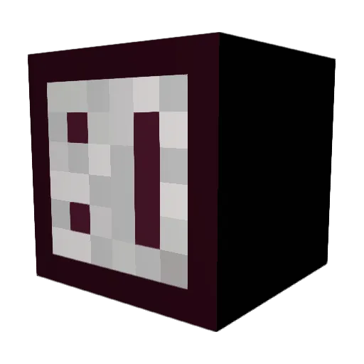 vitaslover Minecraft avatar head, 3D render