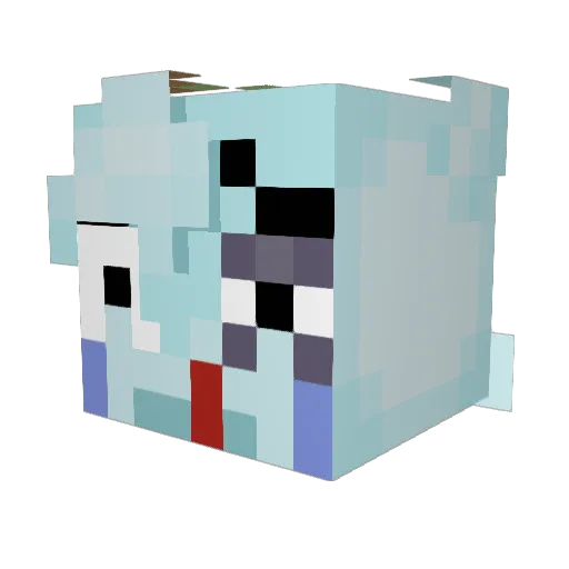 vito_ayman Minecraft avatar head, 3D render