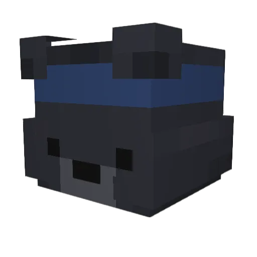 vitolel6124 Minecraft avatar head, 3D render