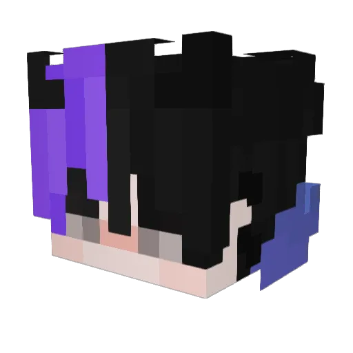 vitorjugo Minecraft avatar head, 3D render