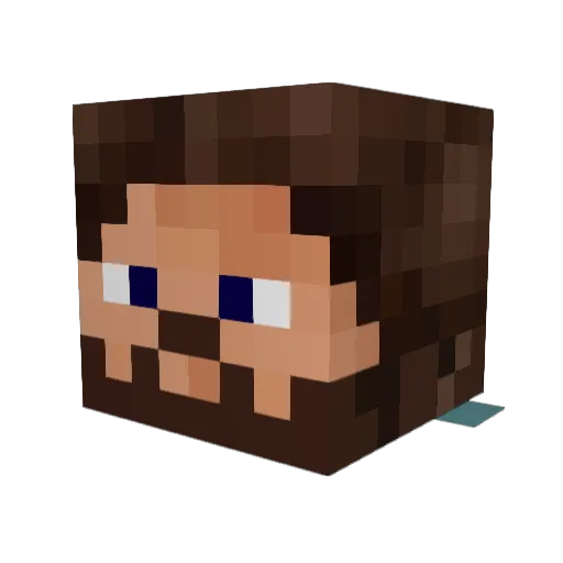 vitren23 Minecraft avatar head, 3D render