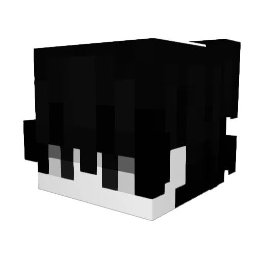 vitropiso Minecraft avatar head, 3D render