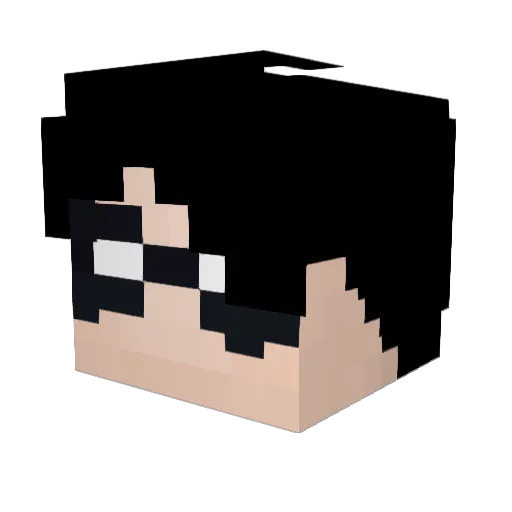 vitu_21 Minecraft avatar head, 3D render