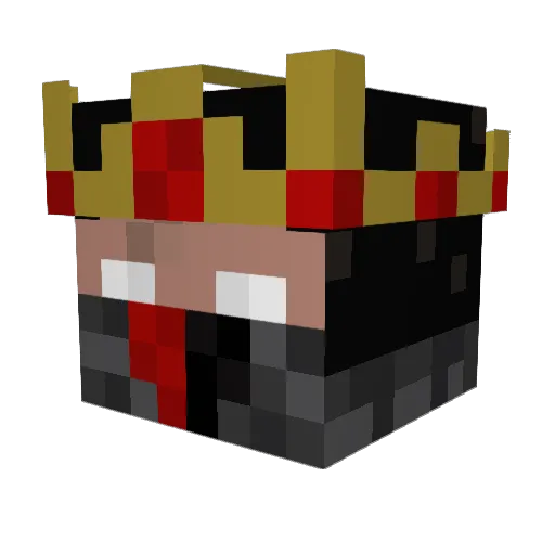 vivas123 Minecraft avatar head, 3D render