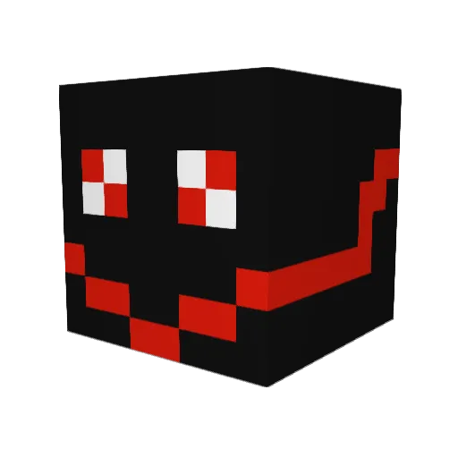 vivic7079 Minecraft avatar head, 3D render