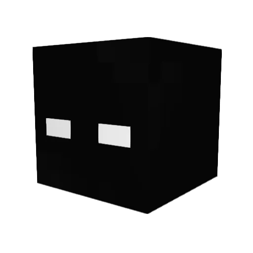 vivnaisz Minecraft avatar head, 3D render