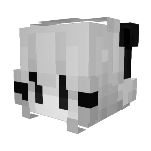 vizkmi Minecraft avatar head, 3D render