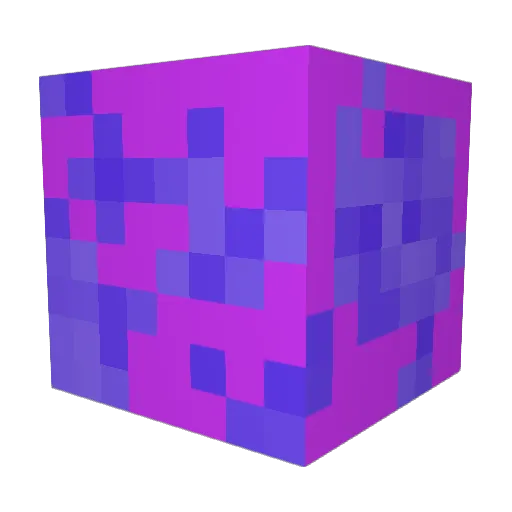 vizx_1580 Minecraft avatar head, 3D render