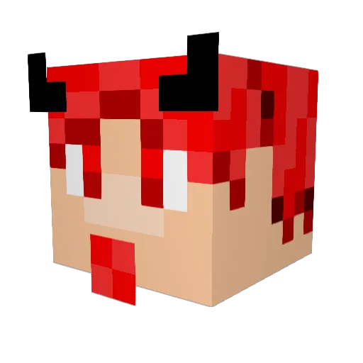 vjtnpf Minecraft avatar head, 3D render