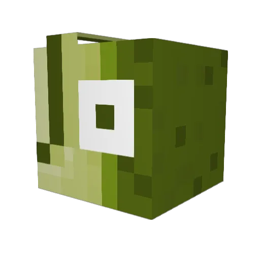 vkeifs Minecraft avatar head, 3D render