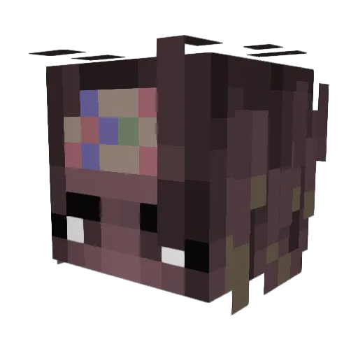 vlad1482 Minecraft avatar head, 3D render