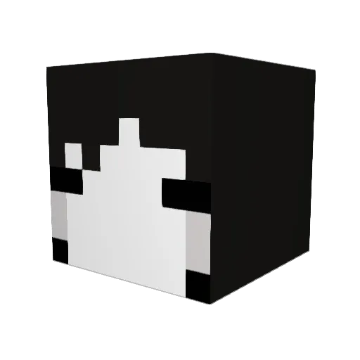 vladliv Minecraft avatar head, 3D render