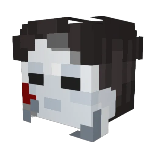 vladnocturn Minecraft avatar head, 3D render