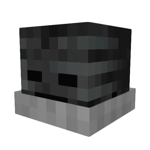 vladpxl Minecraft avatar head, 3D render