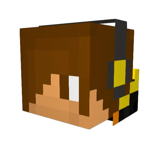 vlasito10 Minecraft avatar head, 3D render