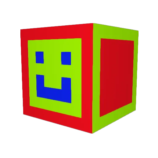 vlbrant Minecraft avatar head, 3D render