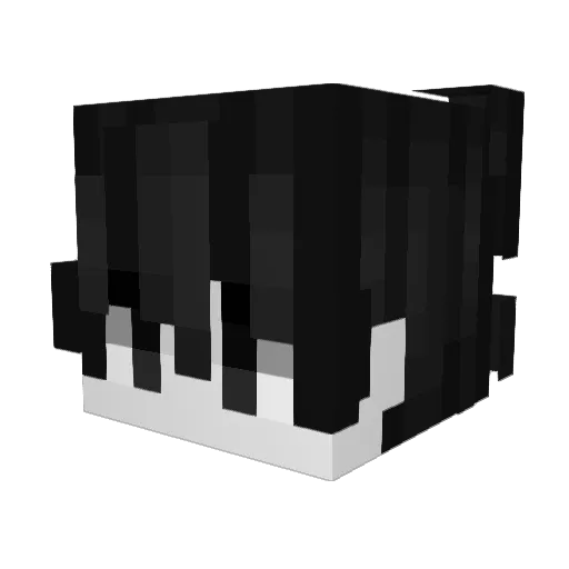 vleey Minecraft avatar head, 3D render