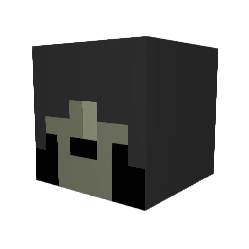 vlix547 Minecraft avatar head, 3D render