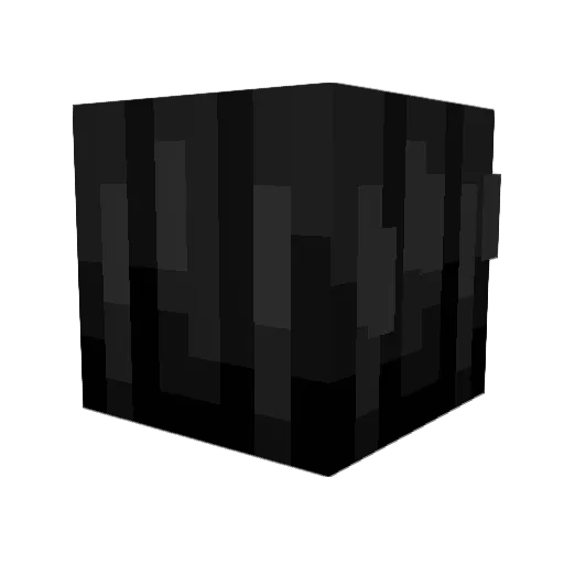 vlzjr Minecraft avatar head, 3D render
