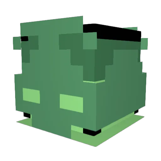 vmgabriel Minecraft avatar head, 3D render