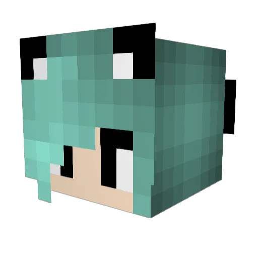 Minecraft-Avatar von vmo2: Kopf als 3D-Render